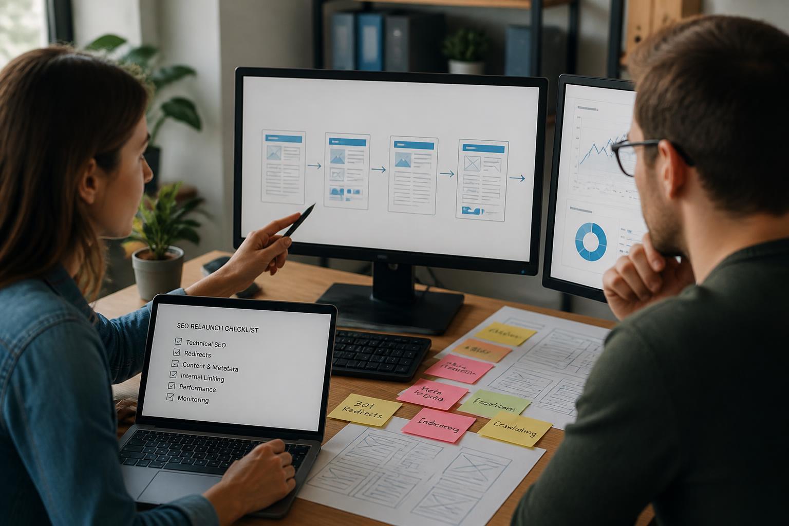 Website-Relaunch ohne Rankingverlust: SEO-Planung